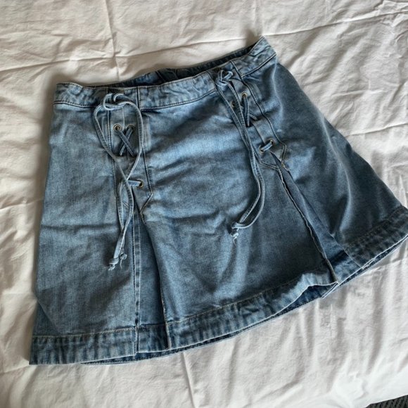 Free People Dresses & Skirts - Free People Denim Skirt